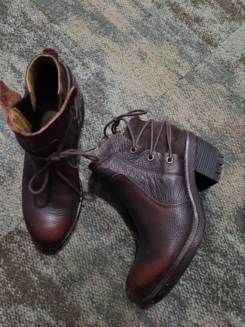 Womens Leather Cat Boots